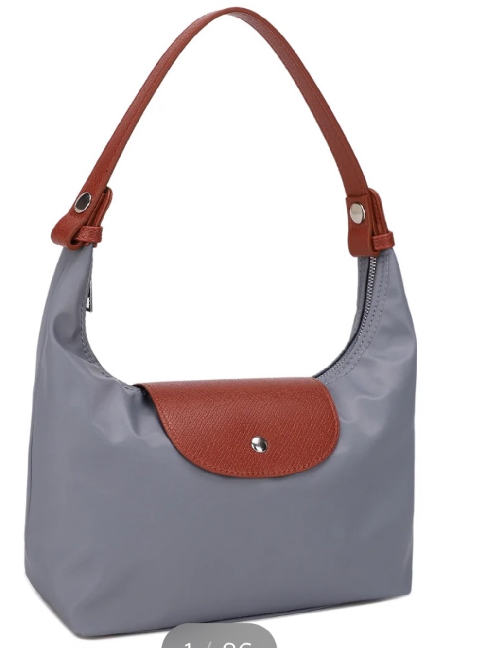 Malibu Skye Diana  Grey Shoulder Bag NWT